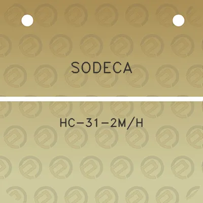 sodeca-hc-31-2mh