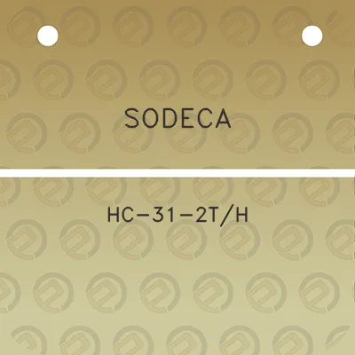 sodeca-hc-31-2th