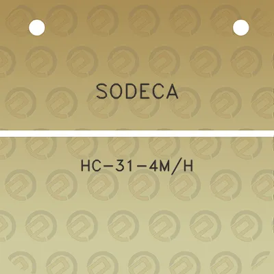 sodeca-hc-31-4mh