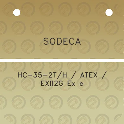 sodeca-hc-35-2th-atex-exii2g-ex-e