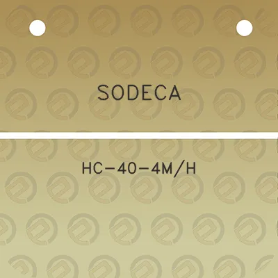 sodeca-hc-40-4mh