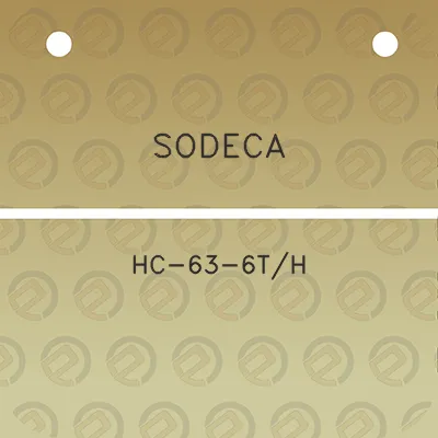 sodeca-hc-63-6th