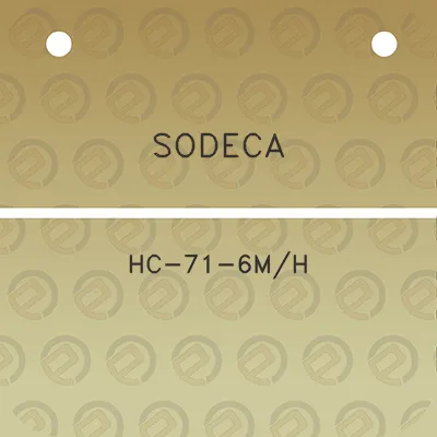 sodeca-hc-71-6mh