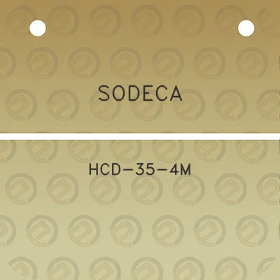 sodeca-hcd-35-4m