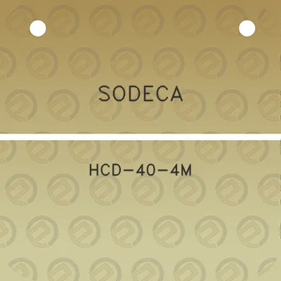 sodeca-hcd-40-4m