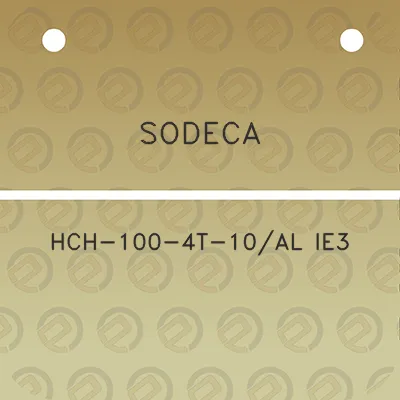 sodeca-hch-100-4t-10al-ie3