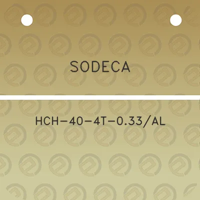 sodeca-hch-40-4t-033al