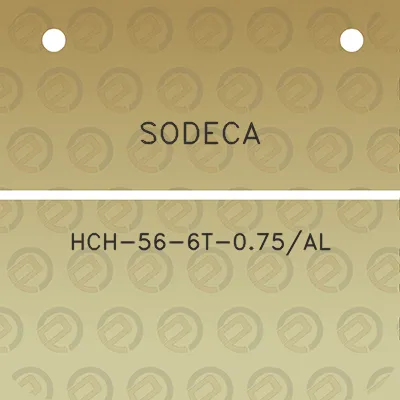 sodeca-hch-56-6t-075al