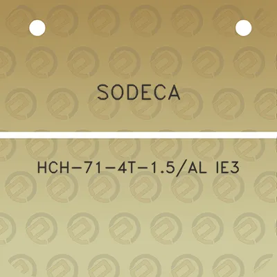 sodeca-hch-71-4t-15al-ie3