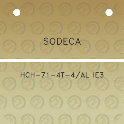 sodeca-hch-71-4t-4al-ie3