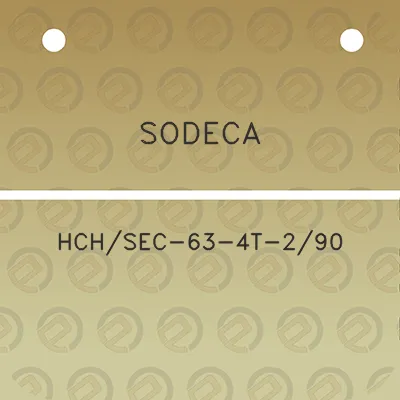 sodeca-hchsec-63-4t-290