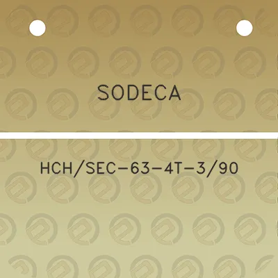 sodeca-hchsec-63-4t-390