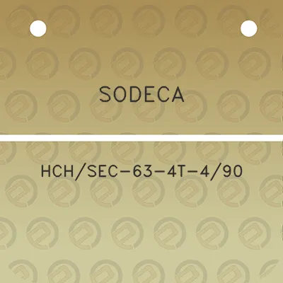 sodeca-hchsec-63-4t-490