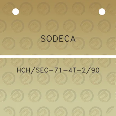 sodeca-hchsec-71-4t-290