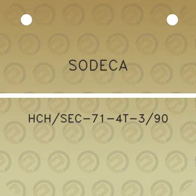 sodeca-hchsec-71-4t-390