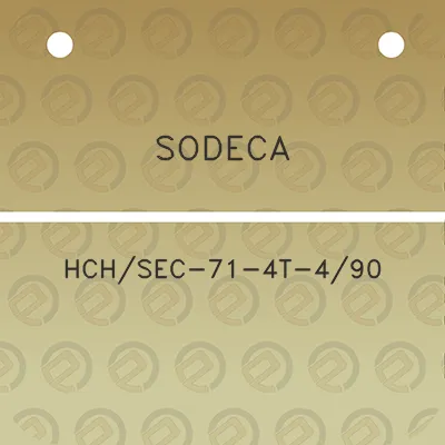 sodeca-hchsec-71-4t-490