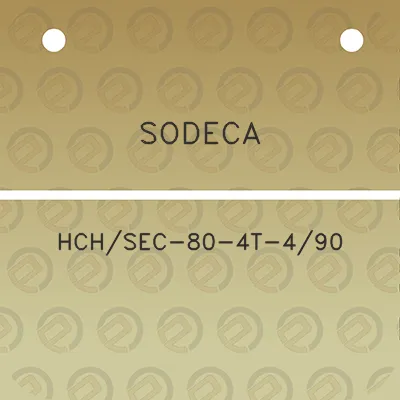 sodeca-hchsec-80-4t-490