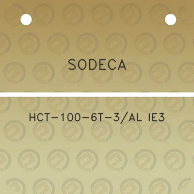 sodeca-hct-100-6t-3al-ie3