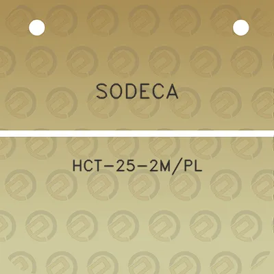 sodeca-hct-25-2mpl