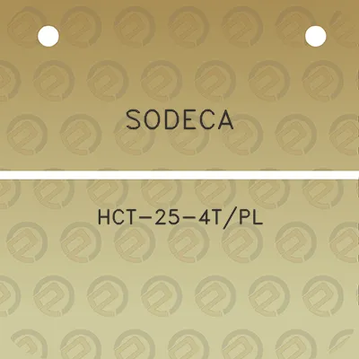 sodeca-hct-25-4tpl