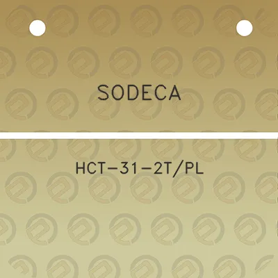 sodeca-hct-31-2tpl