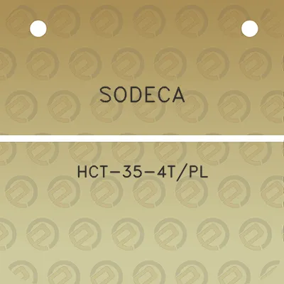 sodeca-hct-35-4tpl