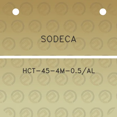 sodeca-hct-45-4m-05al