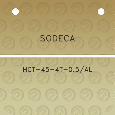 sodeca-hct-45-4t-05al