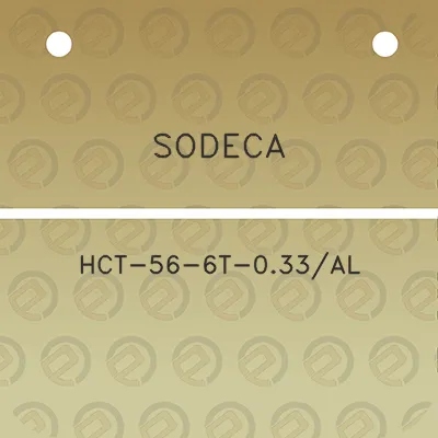 sodeca-hct-56-6t-033al