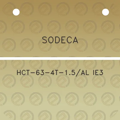 sodeca-hct-63-4t-15al-ie3