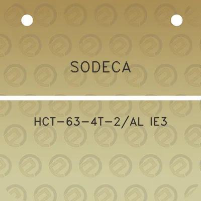 sodeca-hct-63-4t-2al-ie3