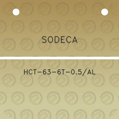 sodeca-hct-63-6t-05al