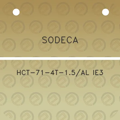 sodeca-hct-71-4t-15al-ie3