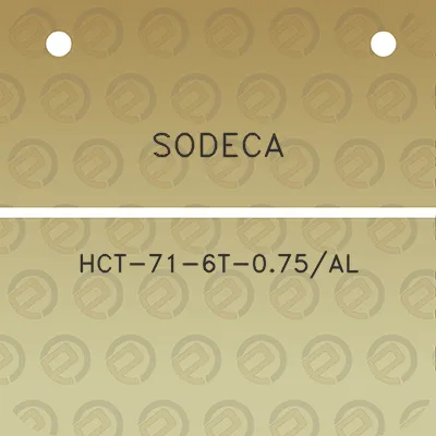 sodeca-hct-71-6t-075al