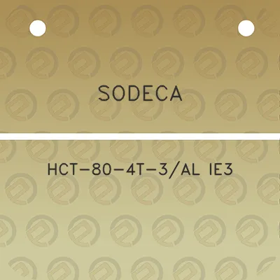 sodeca-hct-80-4t-3al-ie3