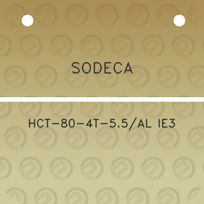 sodeca-hct-80-4t-55al-ie3