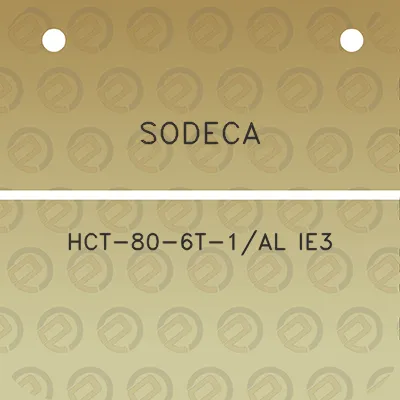 sodeca-hct-80-6t-1al-ie3