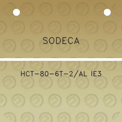 sodeca-hct-80-6t-2al-ie3