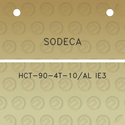 sodeca-hct-90-4t-10al-ie3