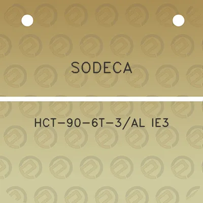 sodeca-hct-90-6t-3al-ie3