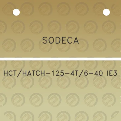 sodeca-hcthatch-125-4t6-40-ie3