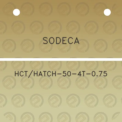 sodeca-hcthatch-50-4t-075