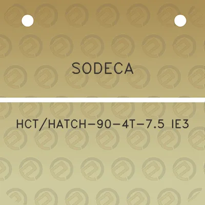 sodeca-hcthatch-90-4t-75-ie3