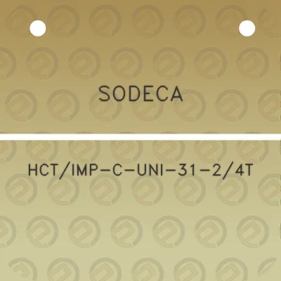 sodeca-hctimp-c-uni-31-24t