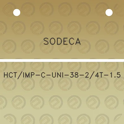 sodeca-hctimp-c-uni-38-24t-15