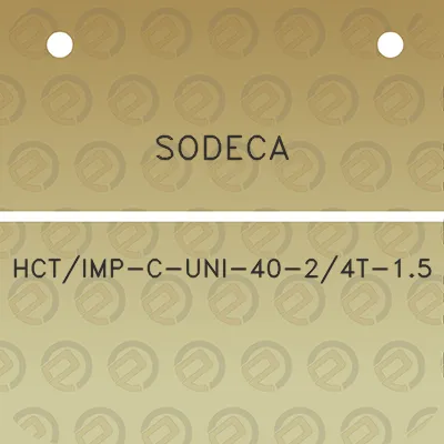 sodeca-hctimp-c-uni-40-24t-15