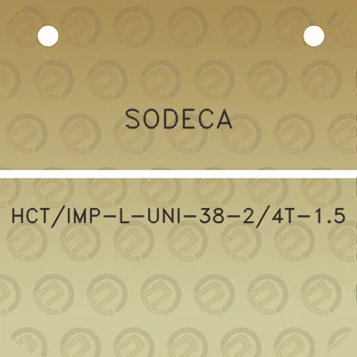 sodeca-hctimp-l-uni-38-24t-15