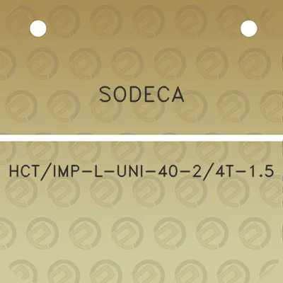 sodeca-hctimp-l-uni-40-24t-15