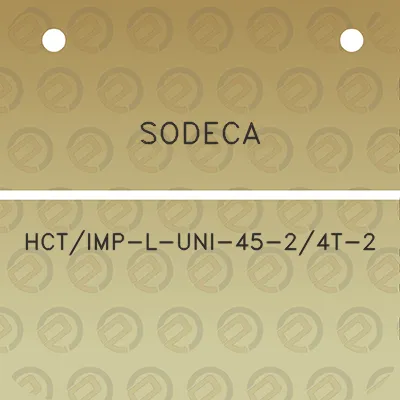 sodeca-hctimp-l-uni-45-24t-2