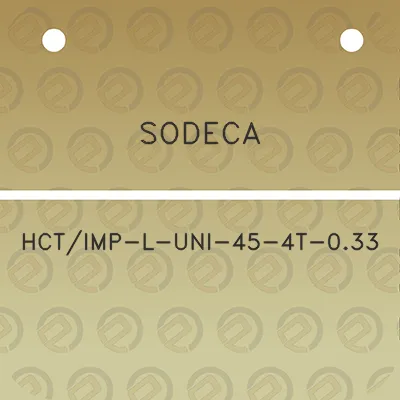 sodeca-hctimp-l-uni-45-4t-033